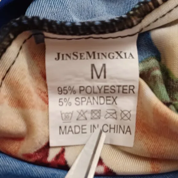 Women's Jensemingxia Sunflower Midi Spring/Summer Dress Size Med Very Stretchy - Picture 5 of 7